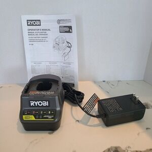 Ryobi P118B‎ 18V Lithium-Ion Battery Charger With Manual